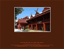Tablet Screenshot of benguesthousechiangrai.com